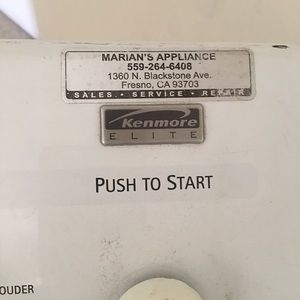 Kenmore electric dryer good working condition